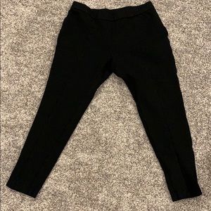 Chico’s Dress Knit Pants Crop Black